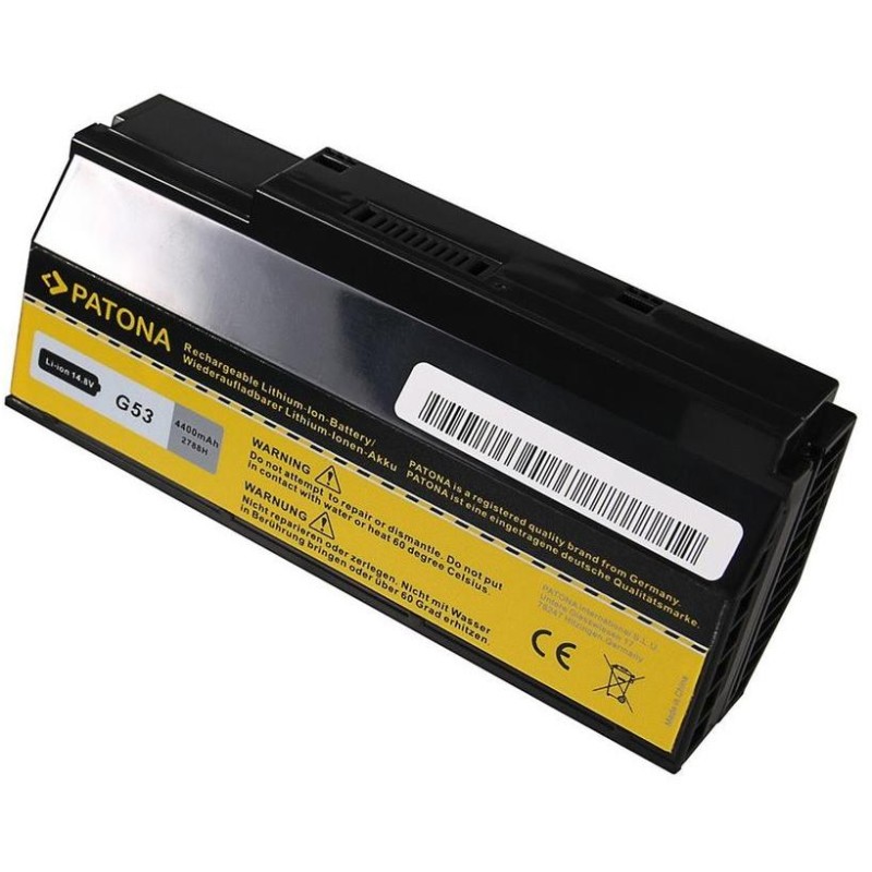 PATONA baterie pro ntb ASUS G53/G73 4400mAh Li-Ion 14,8V A42-G53