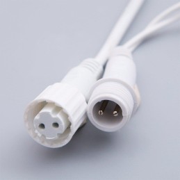 COLORWAY LED řetěz/ IP65 / 100 LED / délka 10m / teplá bílá/ napájení AC, 220V, 6W