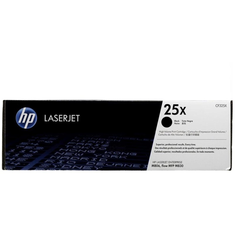 HP tisková kazeta černá CF325X (34 500 stran) pro LJ M806dn / M806x+ / M830z