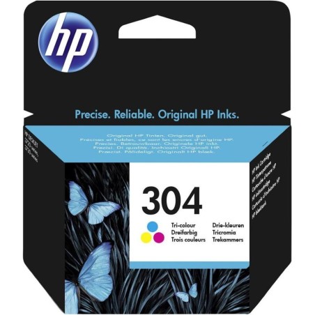 HP 304 Tříbarevná originální inkoustová kazeta