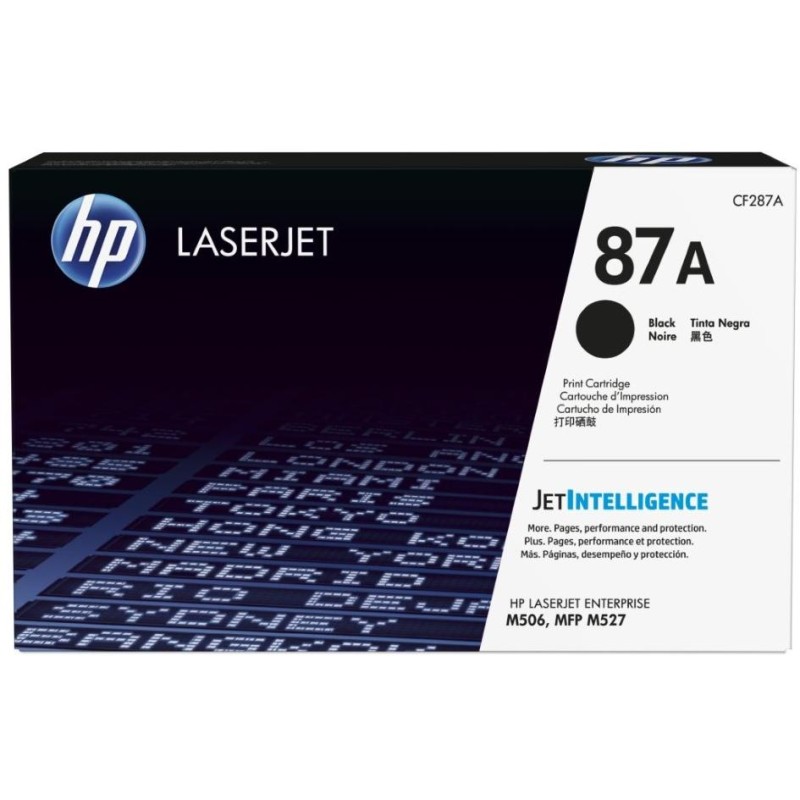 HP 87A Černá originální tonerová kazeta LaserJet