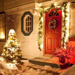 COLORWAY LED řetěz/ IP65 / 100 LED / délka 10m / teplá bílá/ napájení AC, 220V, 6W