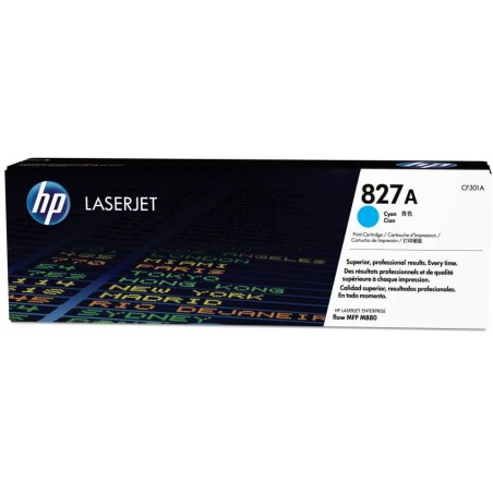 HP 827A Azurová originální tonerová kazeta LaserJet
