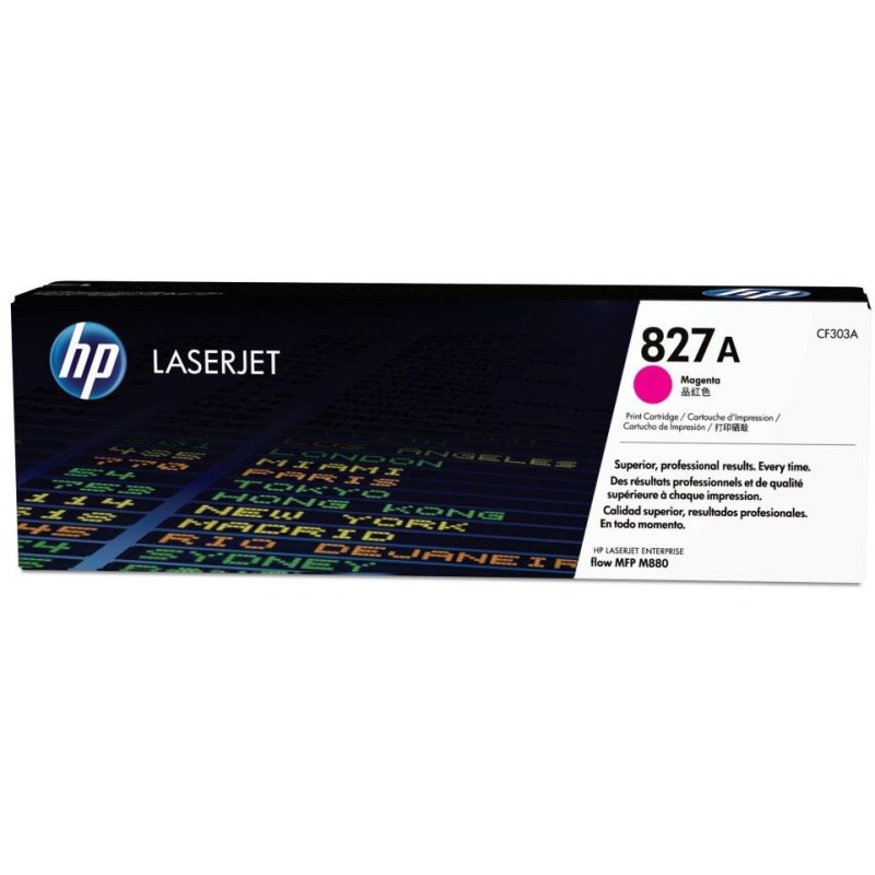 HP 827A Purpurová originální tonerová kazeta LaserJet