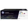 HP 312A Trojbalení originálních tonerových kazet LaserJet (azurová, purpurová, žlutá)
