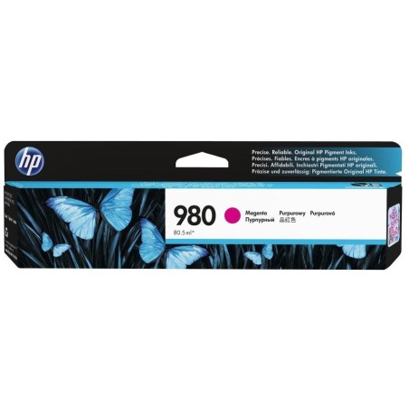 HP 980 Purpurová originální inkoustová kazeta