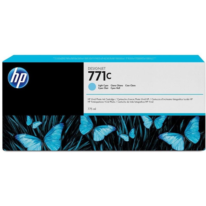 HP 771C světle azurová inkoustová kazeta DesignJet, 775 ml