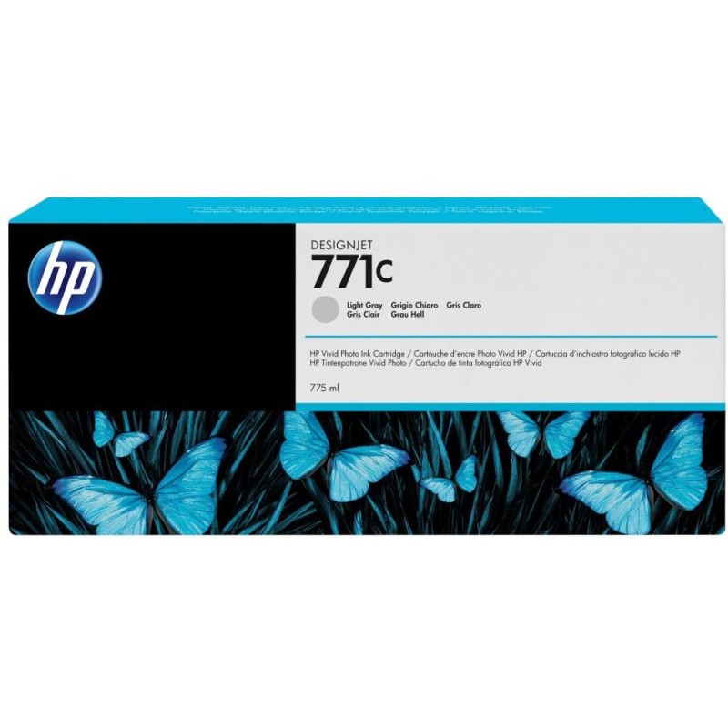 HP 771C světle šedá inkoustová kazeta DesignJet, 775 ml