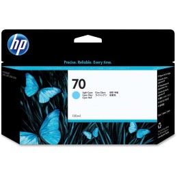 HP 70 světle azurová inkoustová kazeta, 130 ml