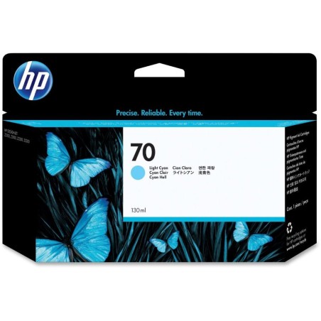 HP 70 světle azurová inkoustová kazeta, 130 ml