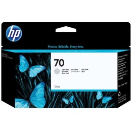 HP 70 světle šedá inkoustová kazeta DesignJet, 130 ml