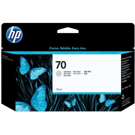 HP 70 světle šedá inkoustová kazeta DesignJet, 130 ml