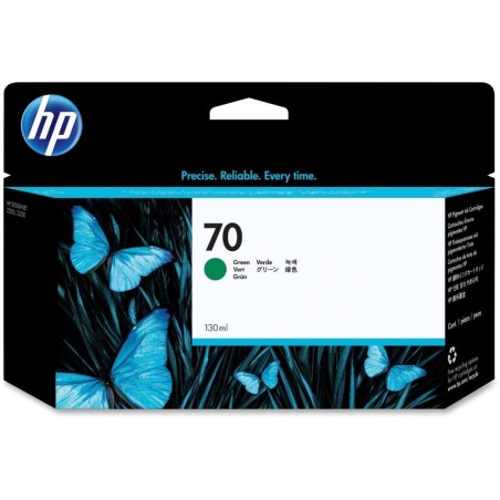 HP 70 Zelená inkoustová kazeta, 130 ml