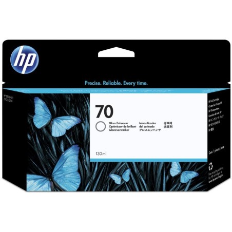 HP 70 Inkoustová kazeta zesilovače lesku DesignJet, 130 ml
