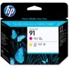 Głowica drukująca HP 91 Magenta i Yellow