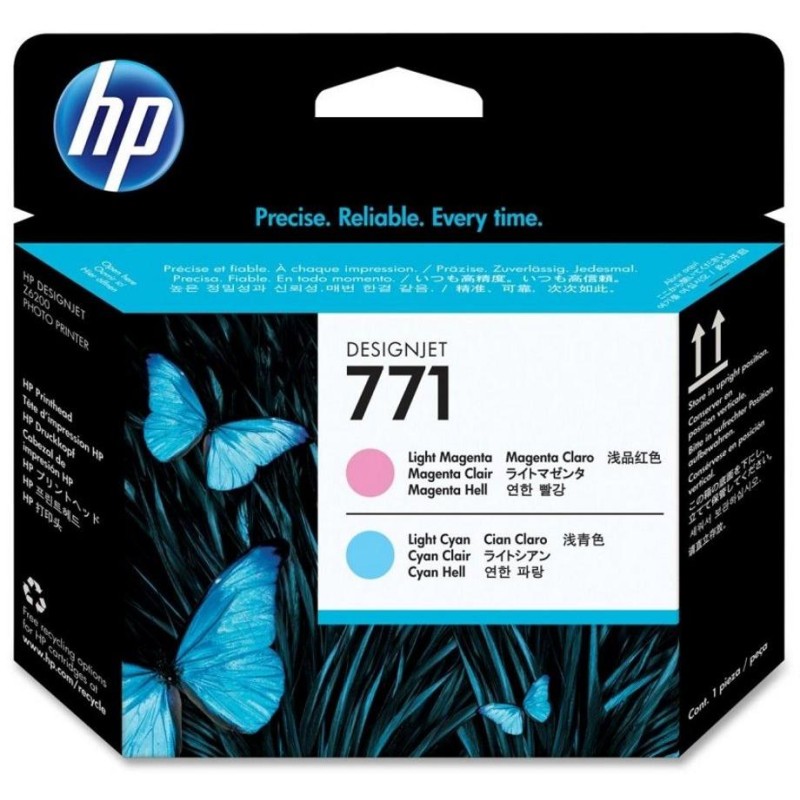 HP 771 světle purpurová/světle azurová tisková hlava DesignJet