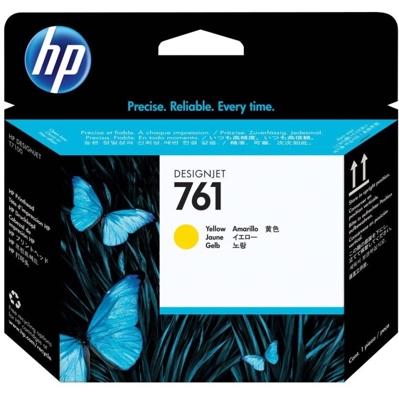 HP 761 Žlutá tisková hlava Designjet