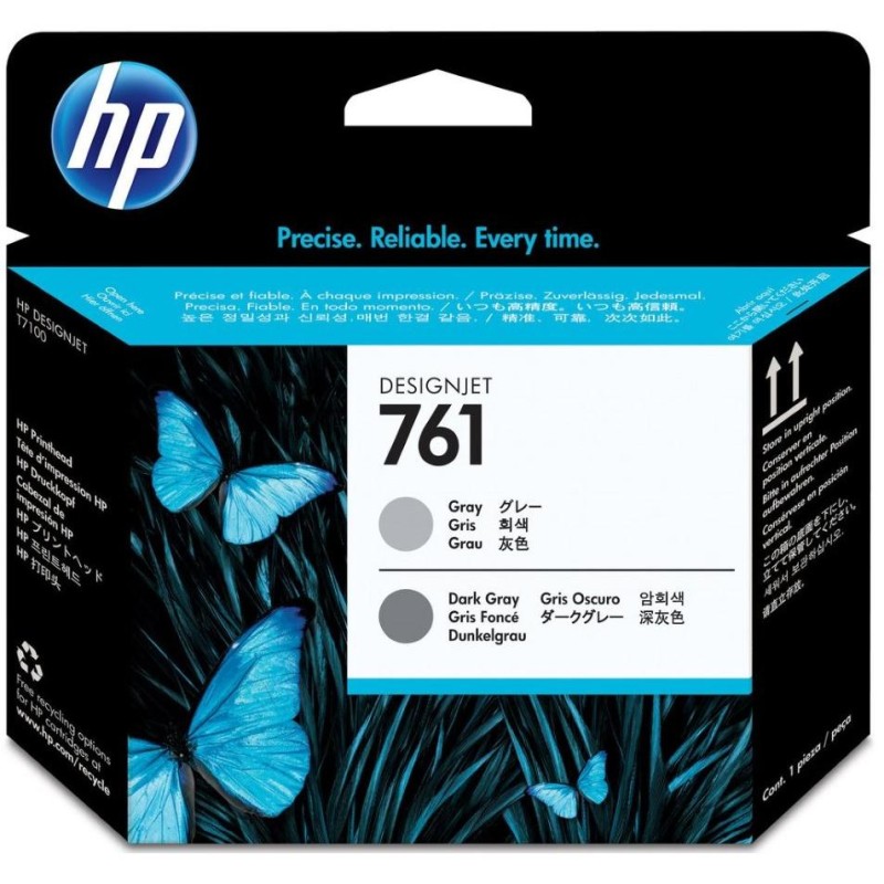 HP 761 Šedá/tmavě šedá tisková hlava Designjet