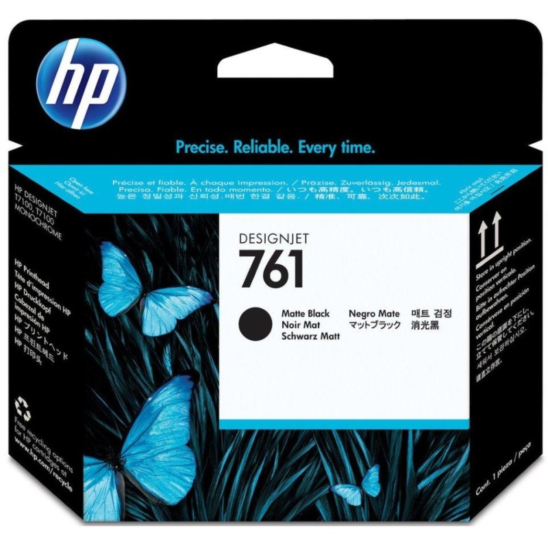 HP 761 Matná černá tisková hlava Designjet