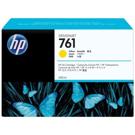HP 761 Žlutá inkoustová kazeta DesignJet, 400 ml