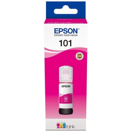 Epson inkoustová náplň/ T03V34A/ 101 EcoTank/ L6160/ L6170/ L6190/ L4150/ L4160/ Magenta