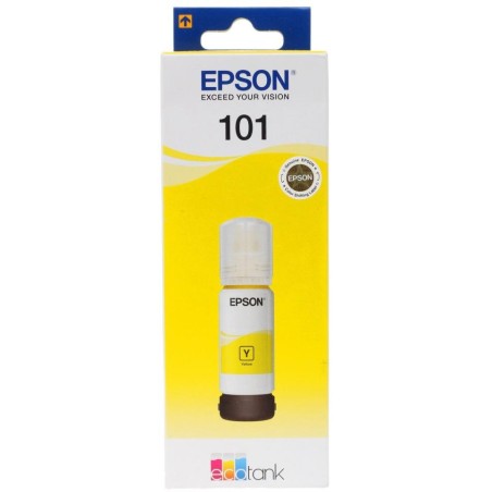 Epson inkoustová náplň/ T03V44A/ 101 EcoTank/ L6160/ L6170/ L6190/ L4150/ L4160/ Žlutá