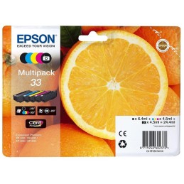 Epson inkoustové náplně - MULTIPACK/ C13T33374011/ 33 Claria Premium/ 5 barev