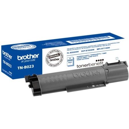 BROTHER toner Benefit TN-B023 (pro Toner benefit HL-B2080DW,MFC-B7715DW,DPC-B7520DW, do 2 000 str.)