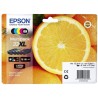 Epson Tintenpatronen - MULTIPACK/ C13T33574011/ 33XL Claria Premium/ 5 Farben