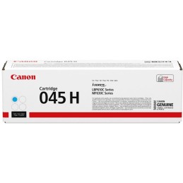 Canon originální toner CRG-045H C (azurová, 2200str.) pro i-SENSYS MF635Cx, MF633Cdw, MF631Cn, LBP613Cdw, LBP611Cn