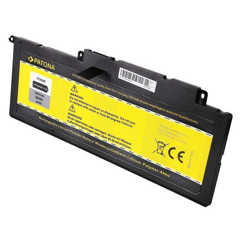 PATONA baterie pro ntb DELL INSPIRON 17 7737 3900mAh Li-pol 14,8V F7VHR