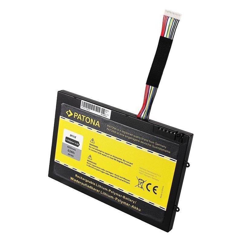 PATONA baterie pro ntb DELL M11x 4250mAh Li-pol 14,8V PT6V8
