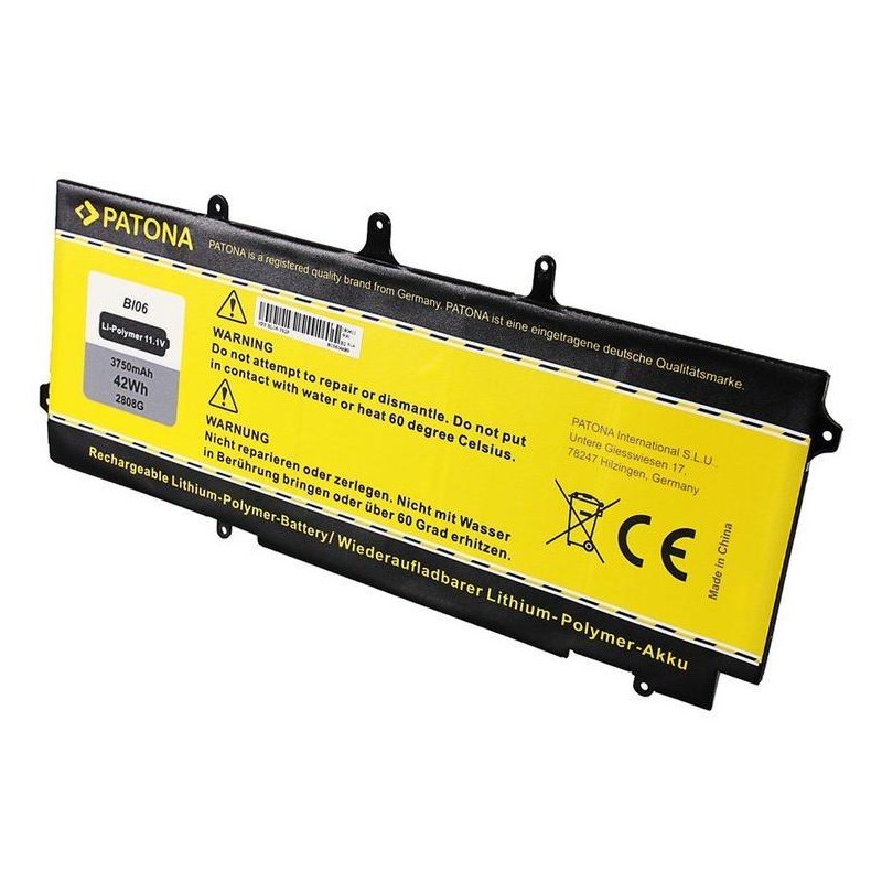 PATONA baterie pro ntb HP EliteBook 1040 3750mAh Li-pol 11,1V BL06