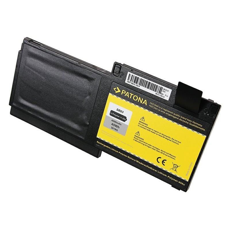 PATONA baterie pro ntb HP Elitebook 720/725/825 4000mAh Li-pol 11,25V