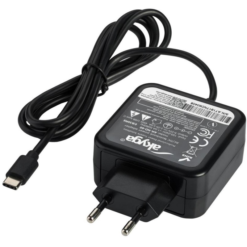TRX Akyga nabíječka/ 220V/ 5V-20V/ 2.25A-3A/ 45W/ USB-C/ neoriginální