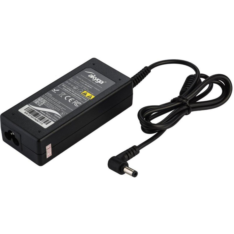 TRX Akyga nabíječka/ 220V/ 19V/ 2.37A/ 45W/ 5.5x2.5mm konektor/ neoriginální