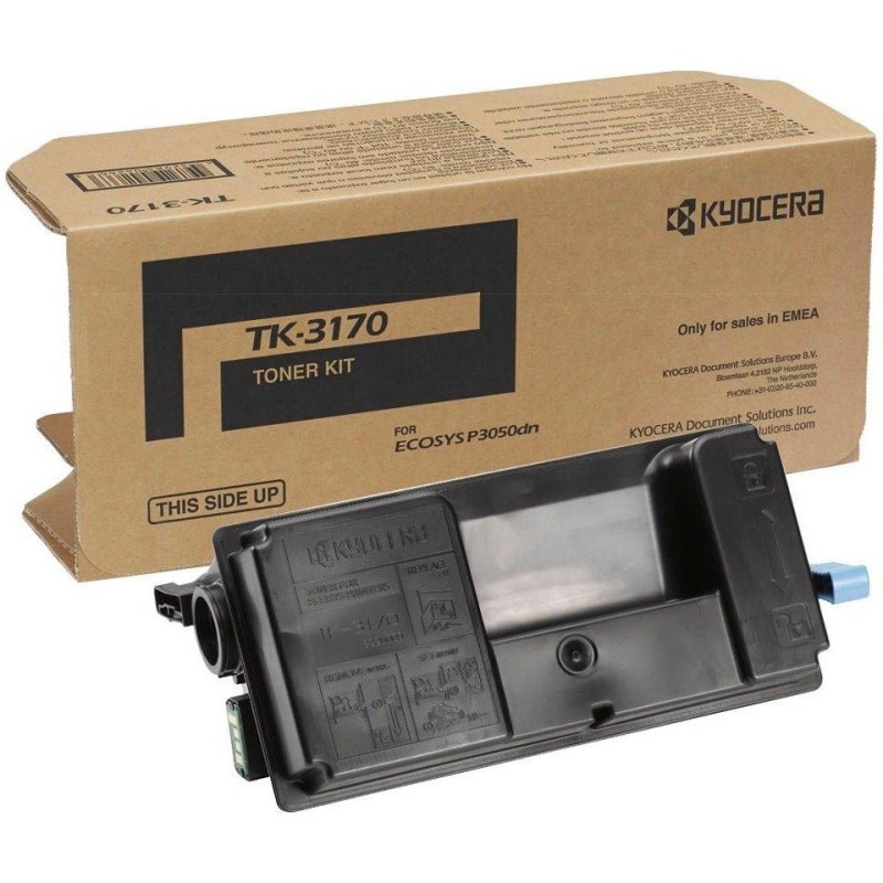 Kyocera toner TK-3170/ 15 500 A4/ černý/ pro ECOSYS P3050dn, P3055dn, P3060dn