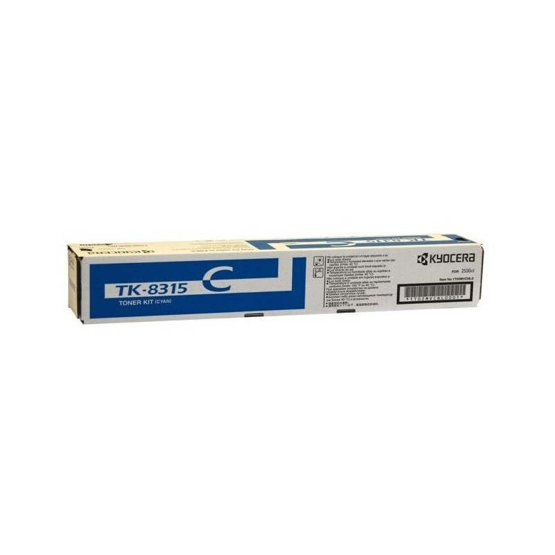 Kyocera toner TK-8315C/ 6 000 A4/ azurový/ pro TASKalfa 2550ci