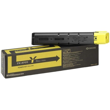 Kyocera toner TK-8705Y/ 30 000 A4/ žlutý/ pro TASKalfa 6550/6551/7550/7551ci