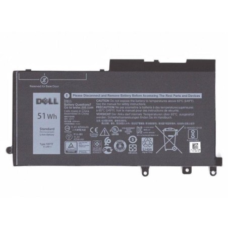 DELL baterie / 3-článková/ 51 Wh/ pro Latitude 5280/ 5290/ 5480/ 5490/ 5495/ 5580/ 5590