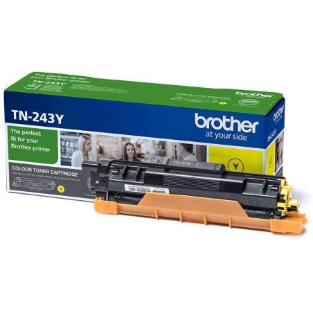 BROTHER tonerová kazeta TN-243Y/ DCP-L3550CDW/ HL-L3210CW/ MFC-L3730CDN/ 1000 stran/ žlutý
