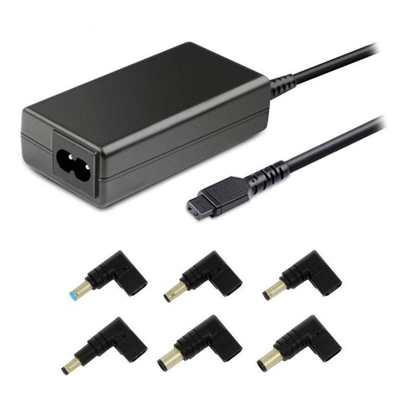 TRX Akyga nabíječka/ napájecí AC adaptér/ 220V/ 20V/ 3.5A/ 65W/ 6 velikostí konektorů/ univerzální