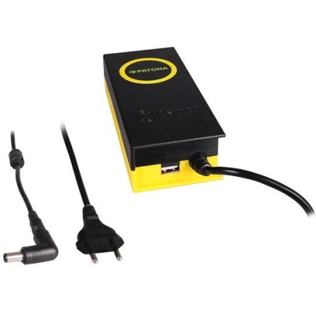 PATONA napájecí adaptér k ntb/ 19,5V/4,7A 90W/ konektor 7,4x5mm+PIN/ + výstup USB