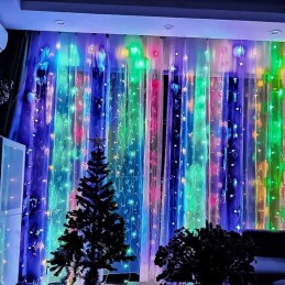 COLORWAY LED girlanda/ vnitřní / 300 LED / délka 3 x 3m / více barevná/ AC 220V