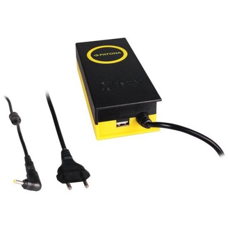 PATONA napájecí adaptér k ntb/ 19,5V/4,7A 90W/ konektor 4x1,7mm/ + výstup USB/ délka kabelu 2,4 m