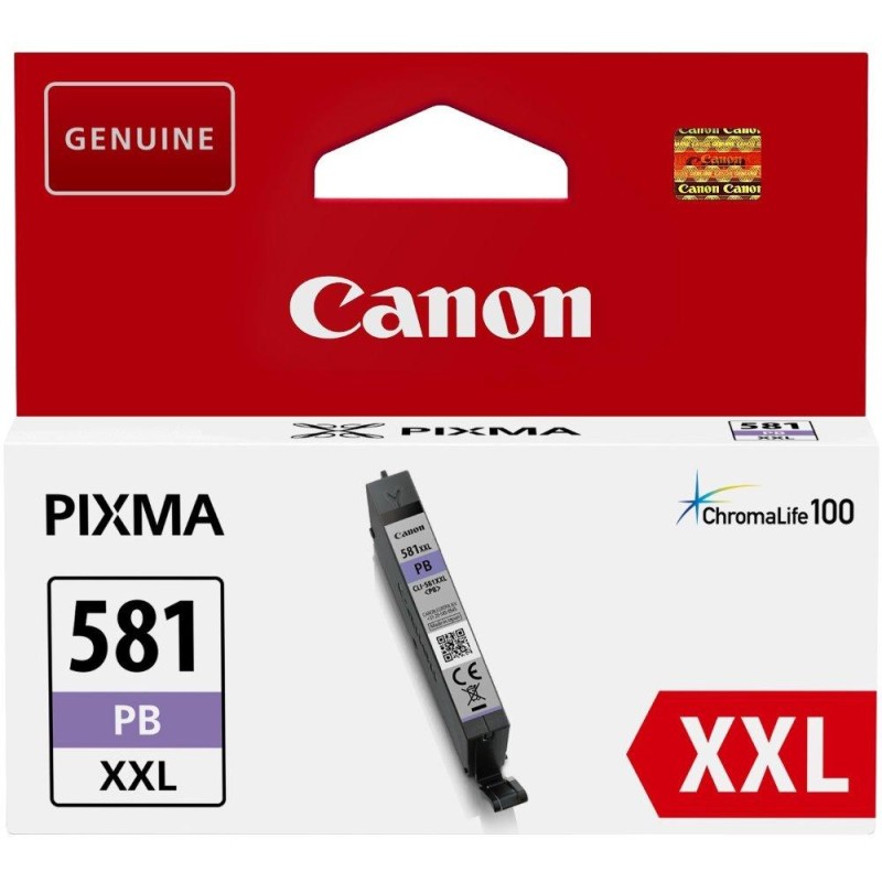 Canon originální inkoustová náplň  CLI-581PB XXL (azurová, 11.7ml) pro Canon PIXMA TR7550, TR8550, TS6150