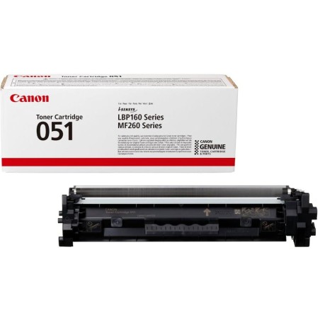 Canon originální toner CRG-051 BK, černý pro LBP162dw, MF269dw, MF267dw, MF264dw