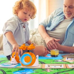Robobloq Qobo – programovatelný interaktivní šnek pro děti, 3-8 let