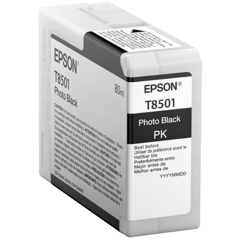 Epson inkoustová náplň/ C13T850100/ Photo černá