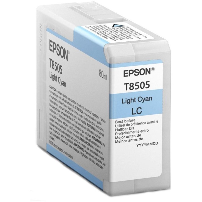 Epson inkoustová náplň/ C13T850500/ Light azurová